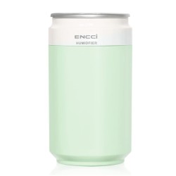 Encci Coca-Cola Can Humidifier - Mini Portable Humidifier in Green - USB Powered Personal Humidifier for Desk, Bedroom, Travel - Cool Mist, Quiet Operation