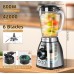Encci High-Speed Blender - 800 Watt Countertop Blender for Shakes, Smoothies, Frozen Drinks - Powerful Kitchen Blender, Easy to Clean