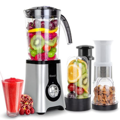 Encci Stand Mixer - 5-in-1 Multifunctional Kitchen Stand Mixer - Dough Mixer, Food Processor, Juicer, Grinder, Blender