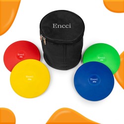 Encci Discus Set - Junior Athletics Training Discus Set Perfect for Track and Field, Beginner to Intermediate Level, Improves Throwing Technique
