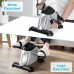 Encci Under Desk Exercise Bike - Portable Mini Exercise Bike for Arms & Legs - Pedal Exerciser with Adjustable Resistance - for Home, Office, Seniors - Compact & Quiet