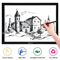 Encci Light Box - A3 LED Light Box for Tracing - Dimmable Drawing Board, Ultra-Thin, Portable, Perfect for Drawing, Sketching, Calligraphy, Artists, Students